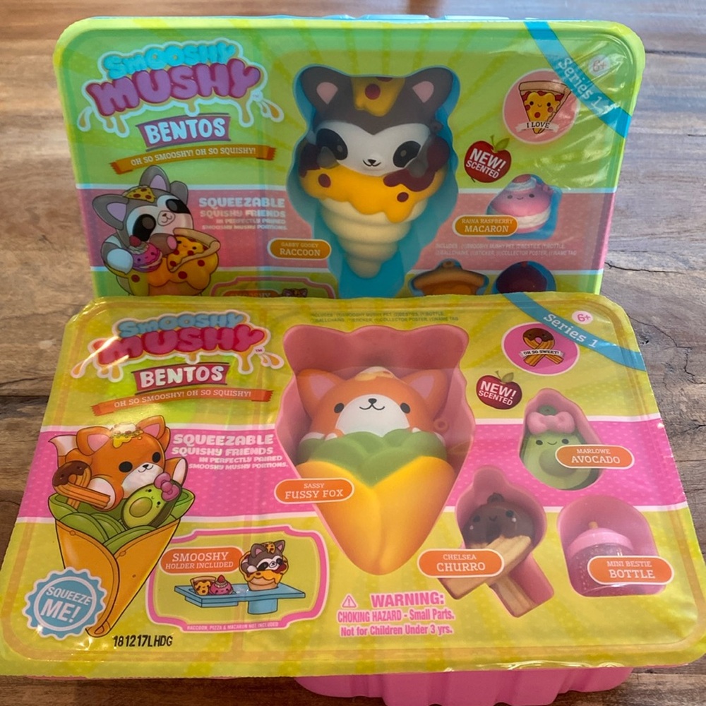 Smooshy mushy series 1 bento boxes (2)